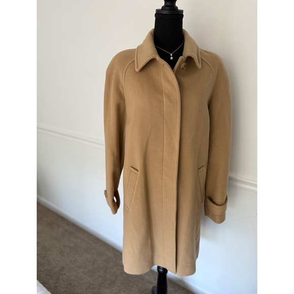 Larry Levine Tan Coat - Picture 2 of 12